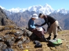 Approaching the Panch Pokhari Pass